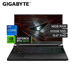 NOTEBOOK GIGABYTE 15.6 FHD 360HZ I7 12700H 16GB 512GB RTX3070 W11H